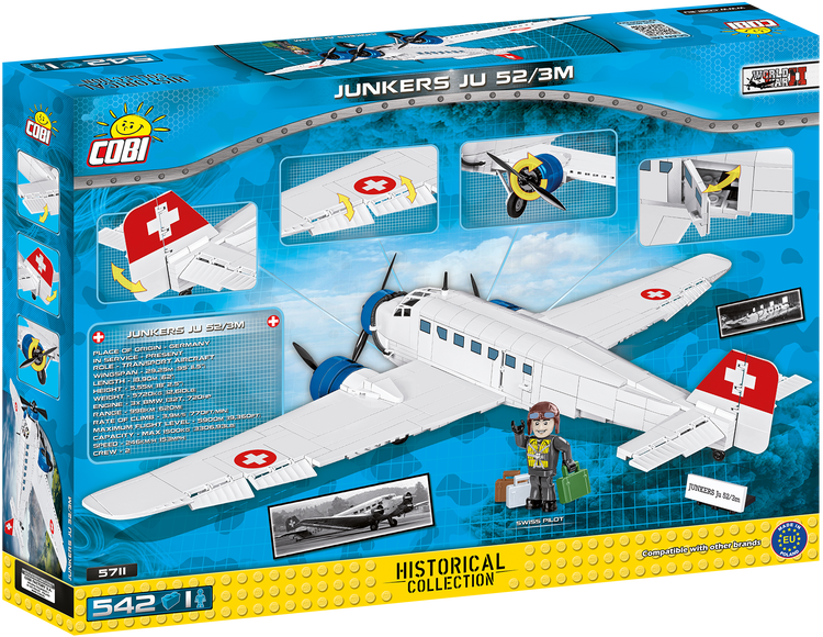 Junkers JU-52 (Red Cross) #5711 discontinued