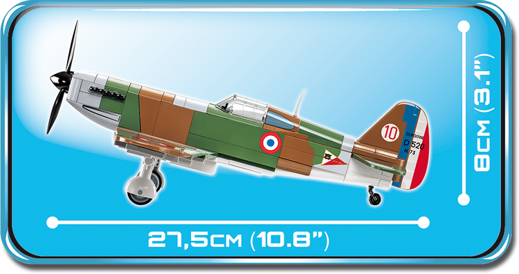 Dewoitine D.520C1 #5720 discontinued
