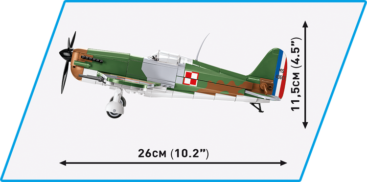 Morane-Saulnier MS.406 1:32 #5724