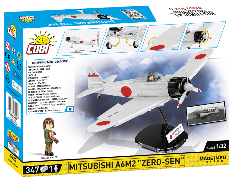 Mitsubishi A6M2 Zero-Sen 1:32 #5729