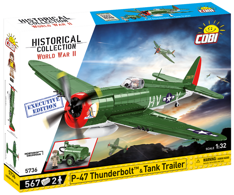 P-47 Thunderbolt & Tank Trailer - Executive Edition 1:32 #5736