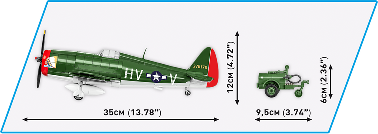 P-47 Thunderbolt & Tank Trailer - Executive Edition 1:32 #5736