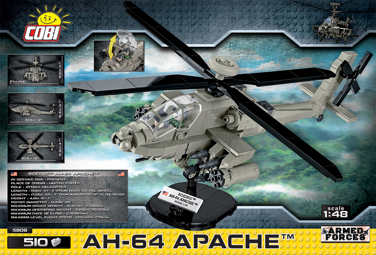 AH-64 Apache 1:48 #5808
