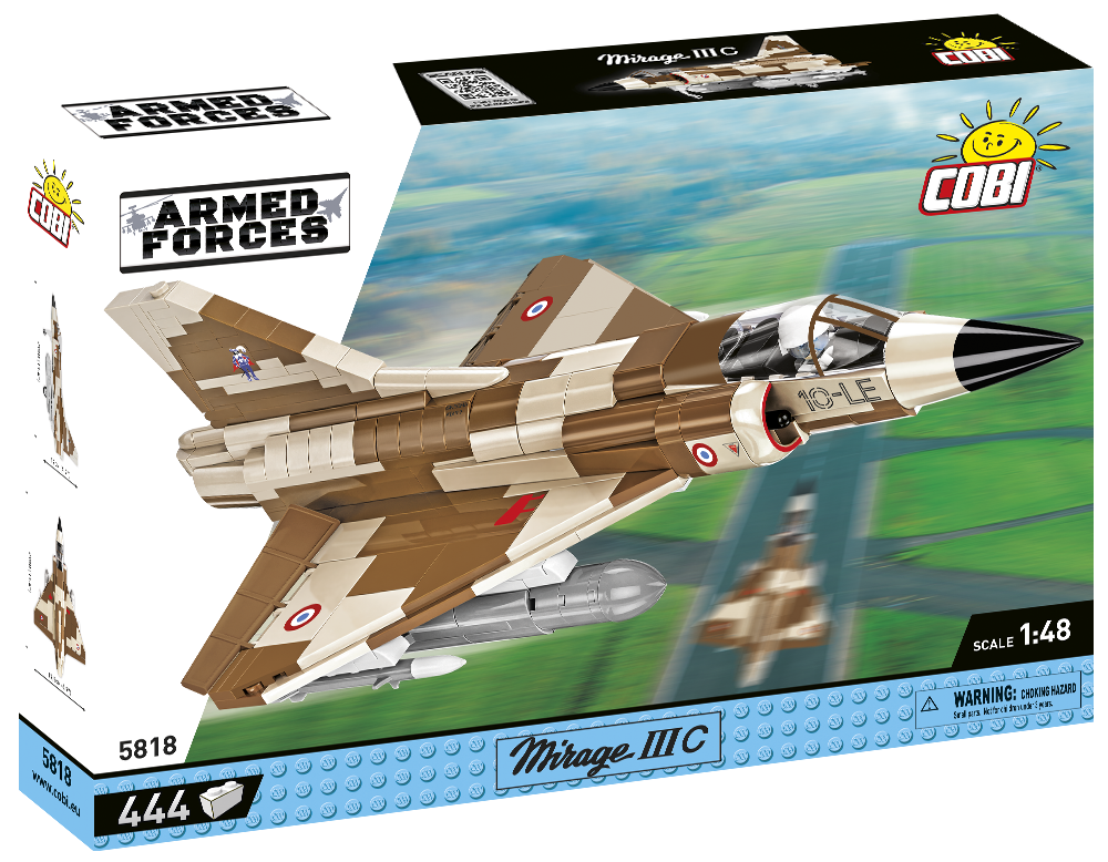 Mirage IIIC French Vexin 1:48 #5818 discontinued – Brick