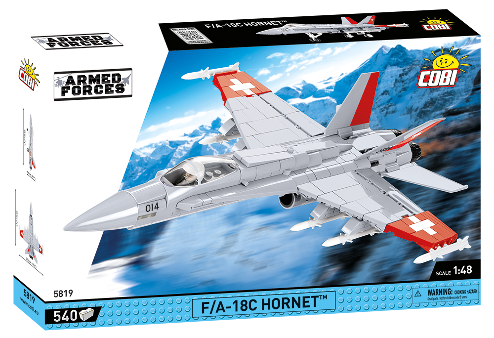 F/A-18C Hornet Swiss Air Force #5819 – Brick Army Canada