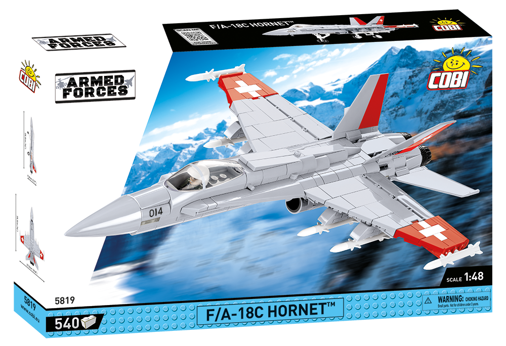 F/A-18C Hornet Swiss Air Force 1:48 #5819 – Brick Army Canada