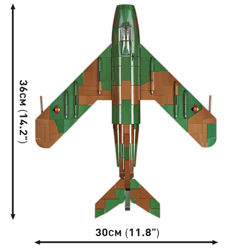 MIG-17F (LIM-5) East Germany Air Force 1:32 #5825