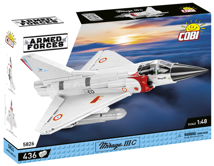 Dassault Mirage IIIC 1:48 #5826 "Les Chevaliers du Ciel" discontinued
