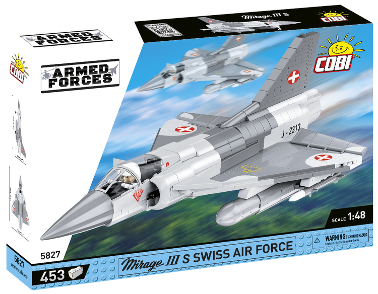 Dassault Mirage IIIRS Swiss 1:48 #5827 discontinued