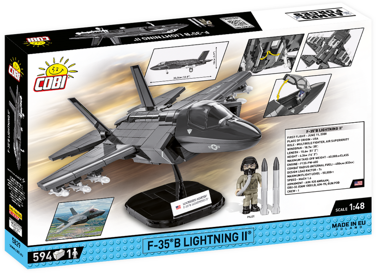 F-35B Lightning II 1:48 #5829 discontinued