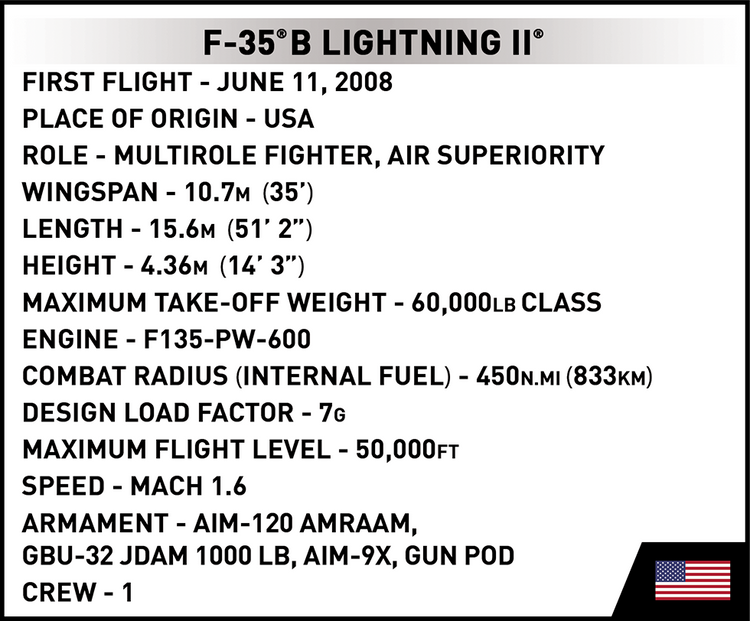 F-35B Lightning II RAF 1:48 #5830