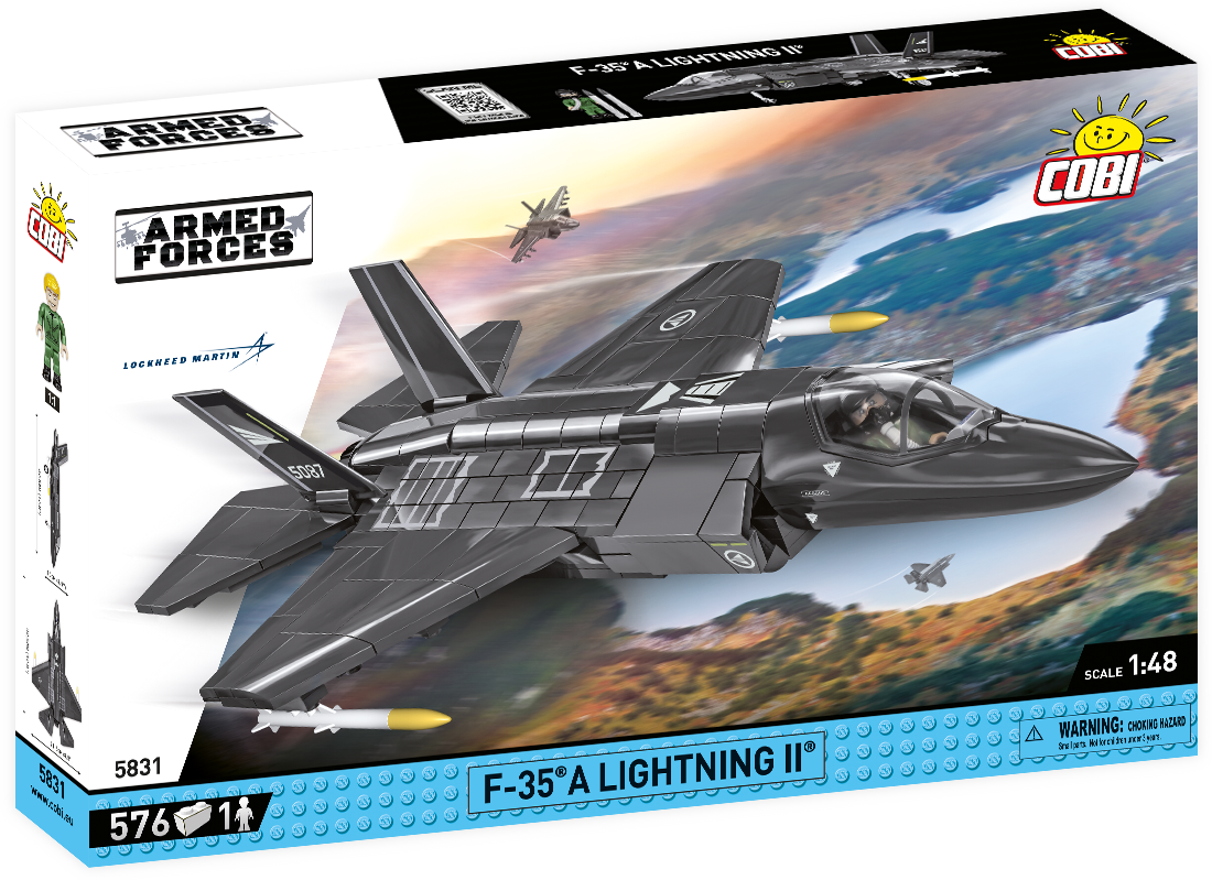 F-35A Lightning II Norway 1:48 #5831 discontinued – Brick Army Canada F-35A Lightning II Norway 1:48 #5831 discontinued – Brick Army Canada