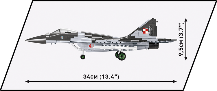 MiG-29 NATO Code "Fulcrum" Poland 1:48 #5834 discontinued