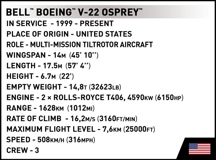 Bell-Boeing V-22 Osprey 1:48 #5836