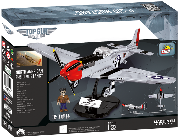 P-51D Mustang Top Gun 1:32 #5846