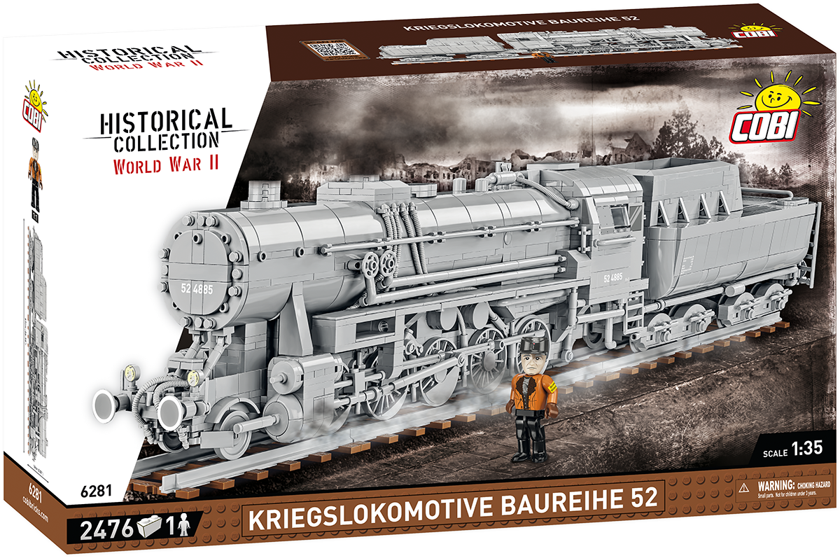 Kriegslokomotive Baureihe 52 1:35 #6281 – Brick Army Canada