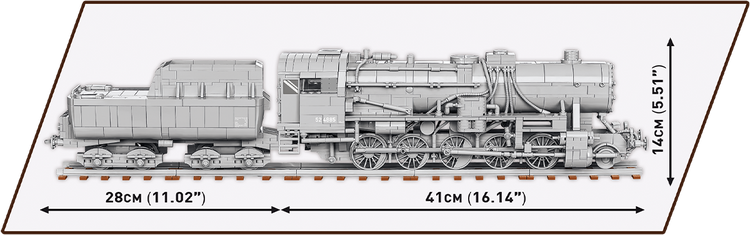 Kriegslokomotive Baureihe 52 1:35 #6281