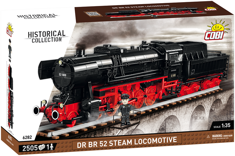DR BR 52 Steam Locomotive 1:35 #6282