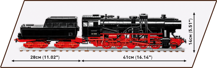 DR BR 52 Steam Locomotive 1:35 #6282