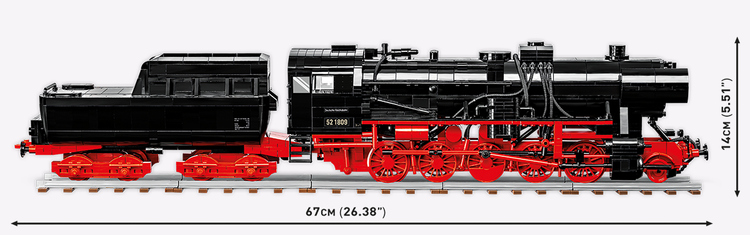 DR BR 52 Steam Locomotive 1:35 #6282