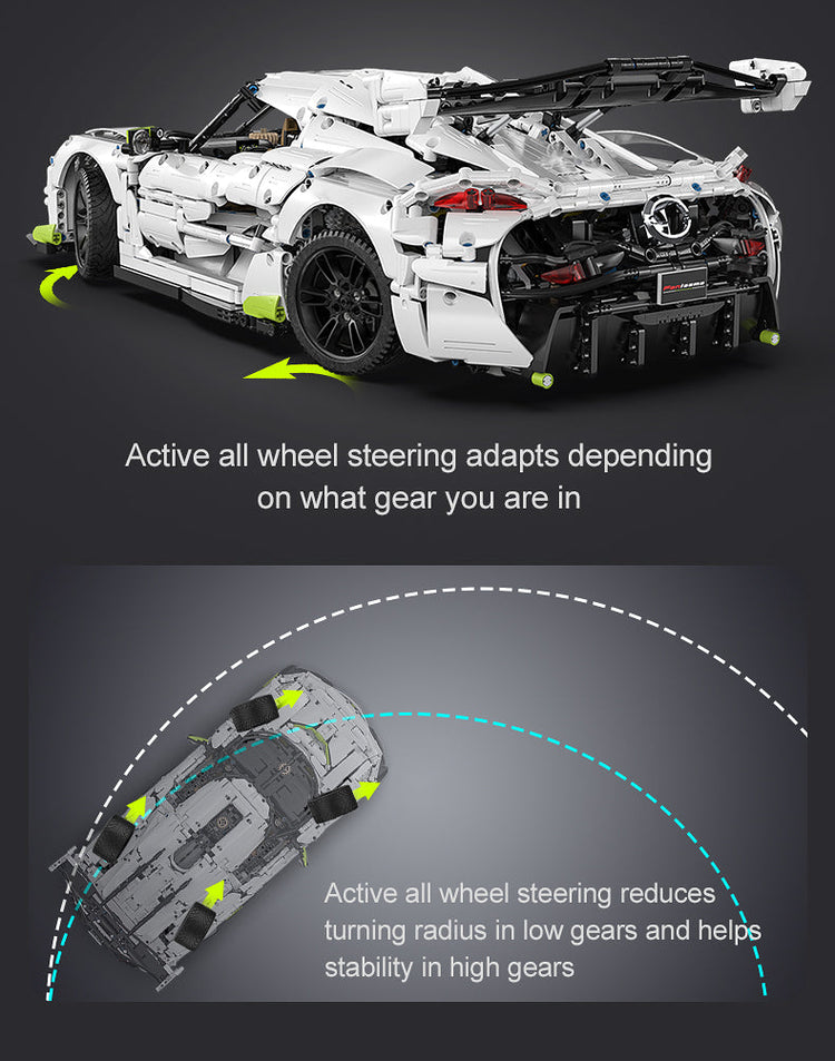 CaDA Koenigsegg Jesko Fantasma 1:8 C61048