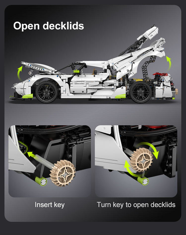 CaDA Koenigsegg Jesko Fantasma 1:8 C61048