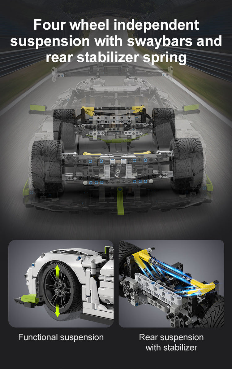 CaDA Koenigsegg Jesko Fantasma 1:8 C61048