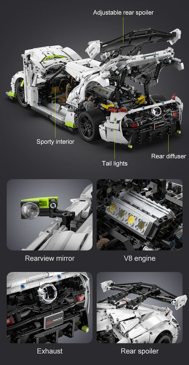 CaDA Koenigsegg Jesko Fantasma 1:8 C61048