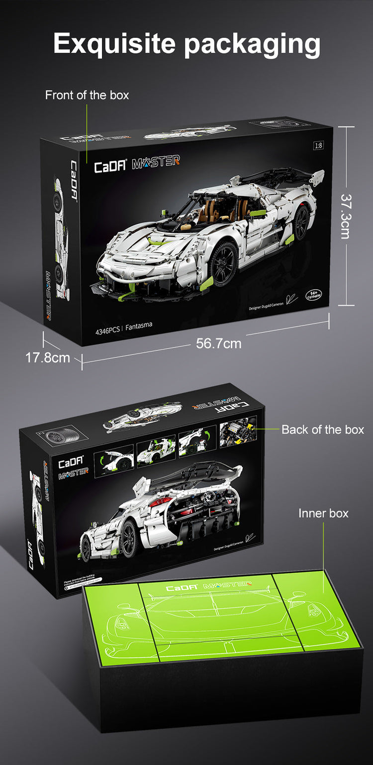 CaDA Koenigsegg Jesko Fantasma 1:8 C61048