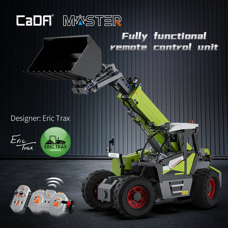 CaDA Telehandler with Remote Control 1:17 C61051