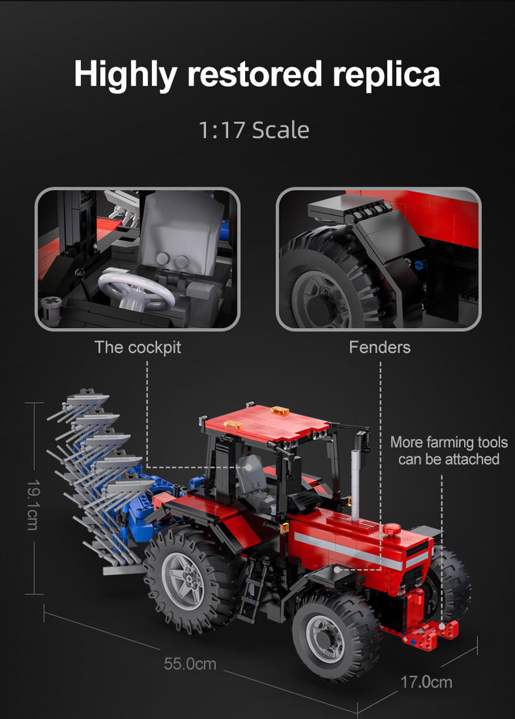 CaDA Farm Tractor with Remote Contol 1:17 C61052