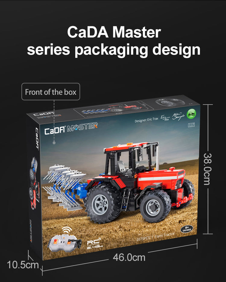 CaDA Farm Tractor with Remote Contol 1:17 C61052