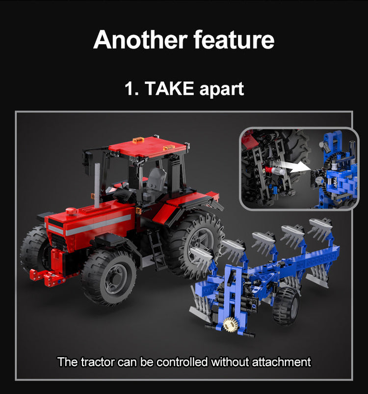 CaDA Farm Tractor with Remote Contol 1:17 C61052