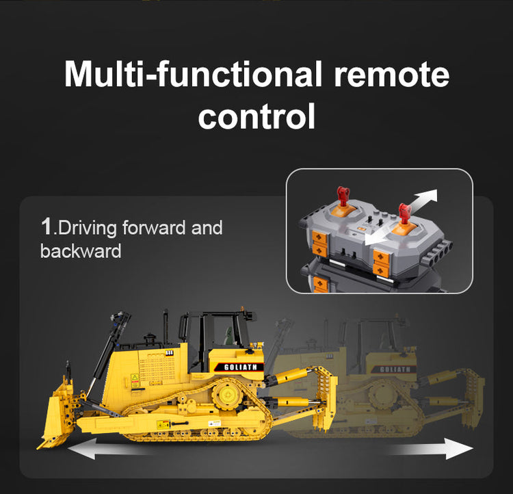 CaDA Goliath Bulldozer with Remote Control 1:16 C61056