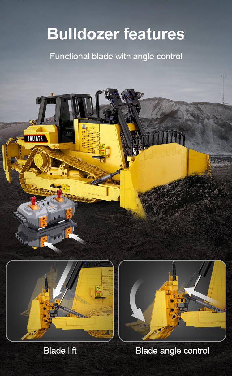CaDA Goliath Bulldozer with Remote Control 1:16 C61056