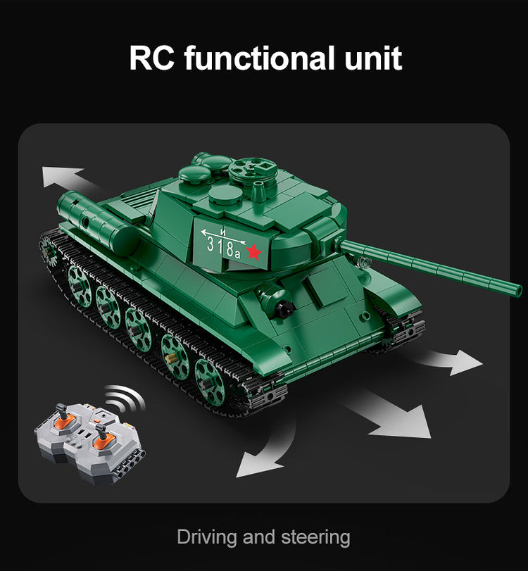 CaDA T-34 Tank with Remote Control 1:35 C61072