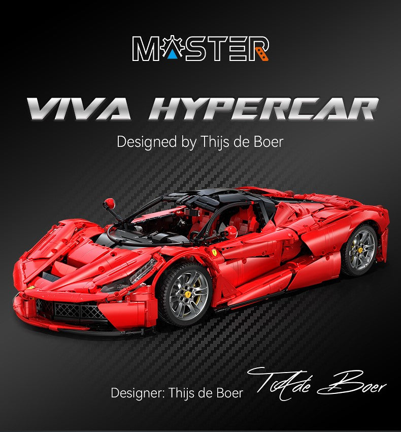 CaDA La Ferrari Viva Hypercar 1:8 C61505 – Brick Army Canada