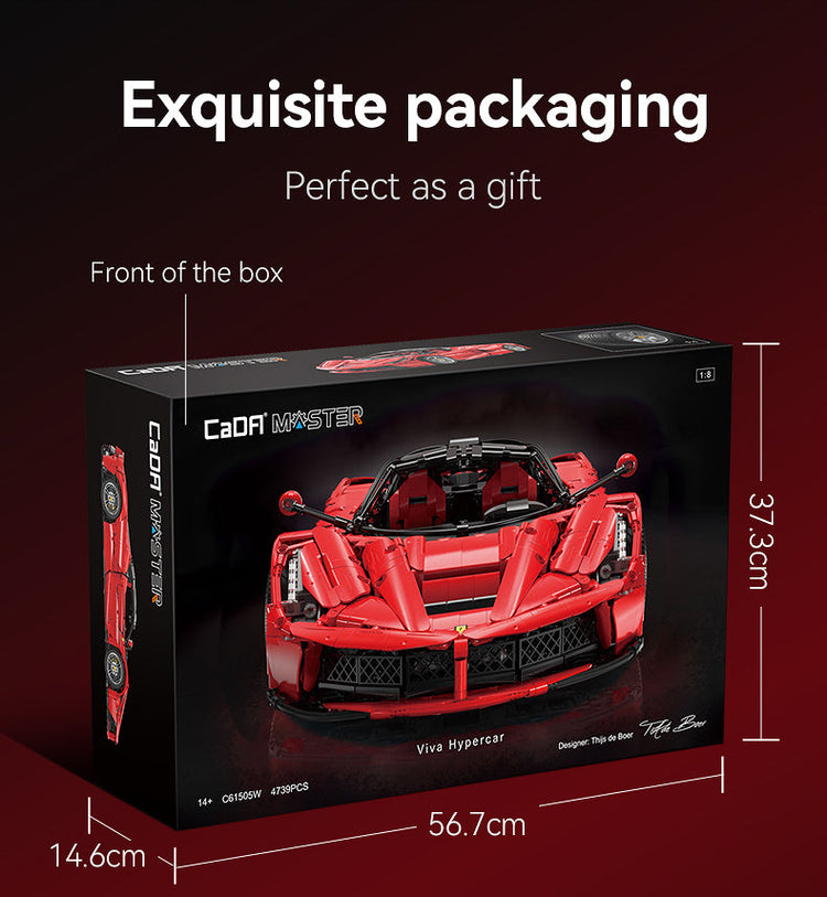 CaDA La Ferrari Viva Hypercar 1:8 C61505