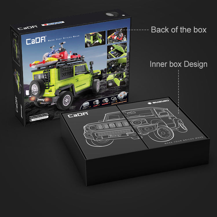 CaDA Suzuki Jimny with RC option 1:12 C62001