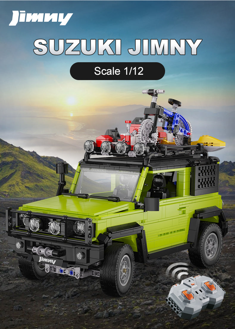 CaDA Suzuki Jimny with RC option 1:12 C62001 – Brick Army Canada