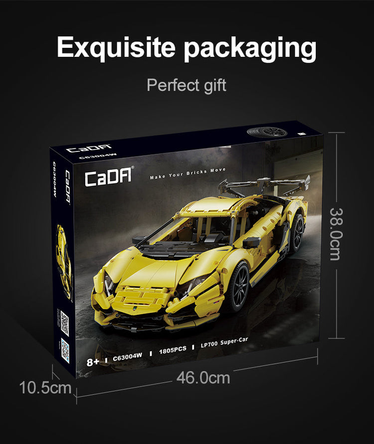 CaDA Lamborghini LP700 Sports Car with RC option 1:10 C63004
