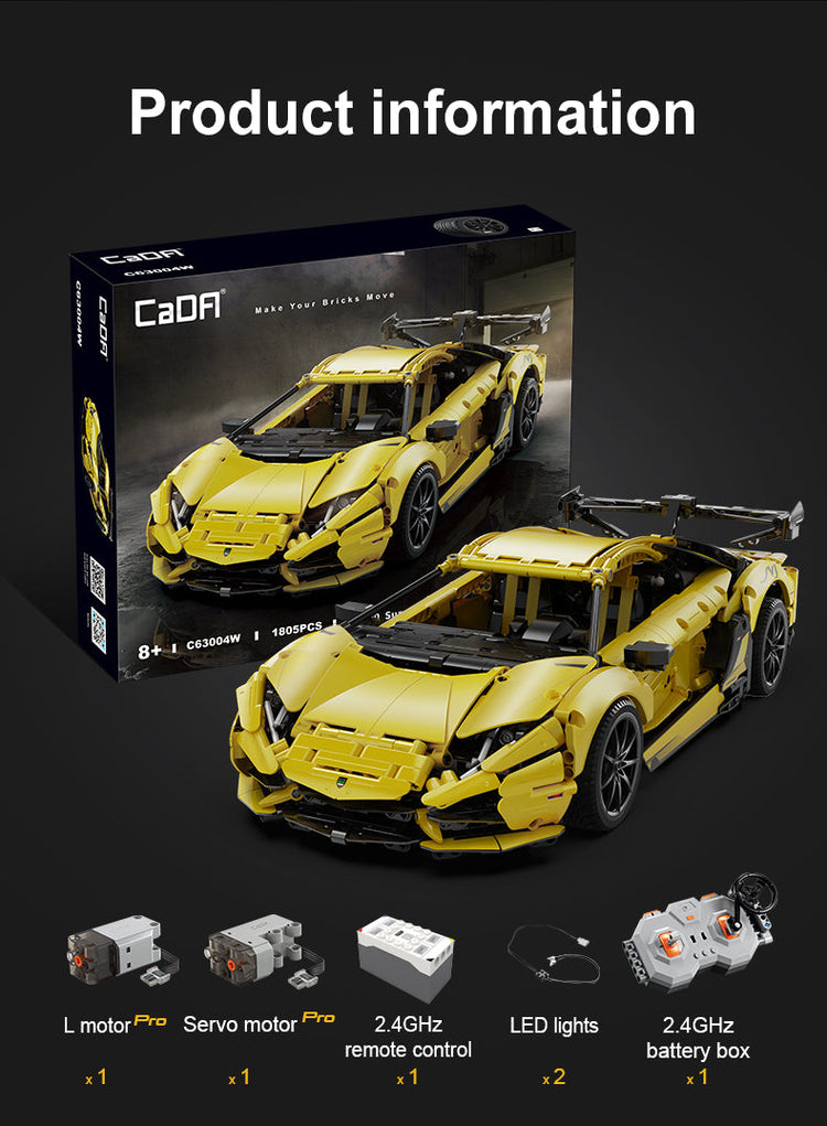 CaDA Lamborghini LP700 Sports Car with RC option 1:10 C63004