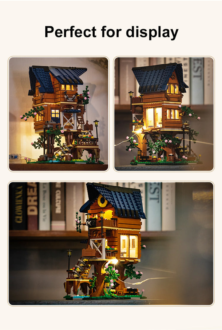 CaDA Four Seasons Tree House with LED lighting C66004