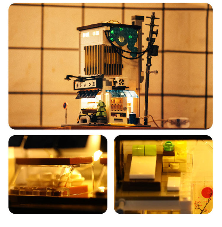 CaDA Japanese Steamed Bun Shop with LED lighting C66006