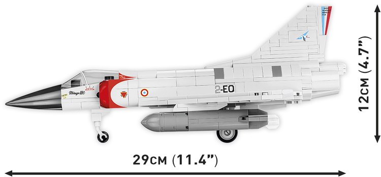 Dassault Mirage IIIC 1:48 #5826 "Les Chevaliers du Ciel" discontinued