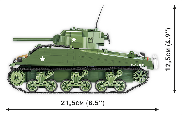 M4A3 Sherman 1:28 #2570