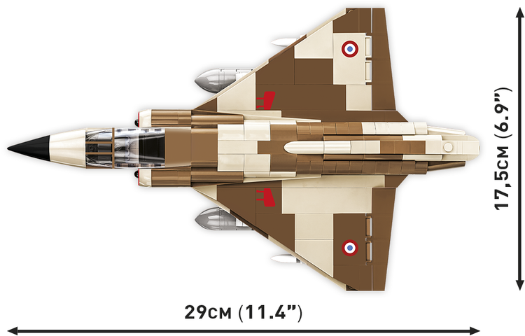 Mirage IIIC French Vexin 1:48 #5818 discontinued