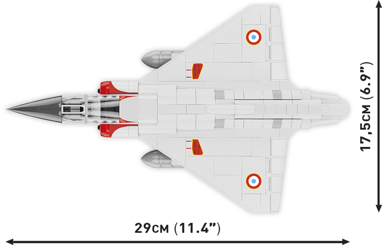 Dassault Mirage IIIC 1:48 #5826 "Les Chevaliers du Ciel" discontinued