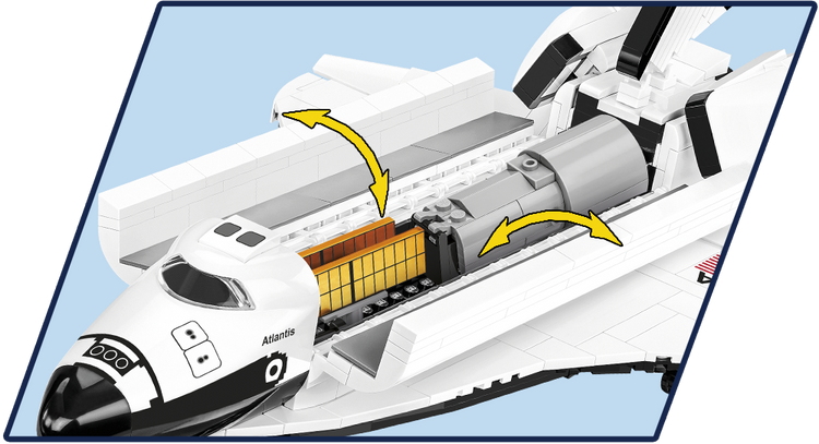 Space Shuttle Atlantis 1:100 #1930 discontinued