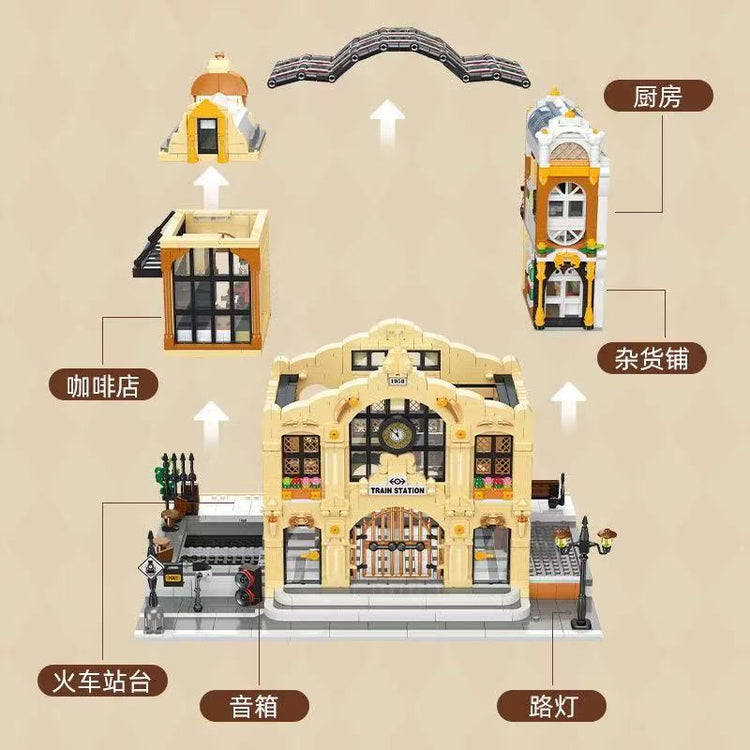 JieStar Train Station #JS89140